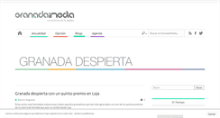 Desktop Screenshot of granadadespierta.granadaimedia.com
