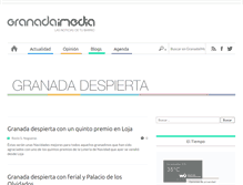 Tablet Screenshot of granadadespierta.granadaimedia.com